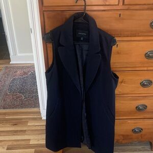 Banana Republic Dark Blue Sleeveless Vest